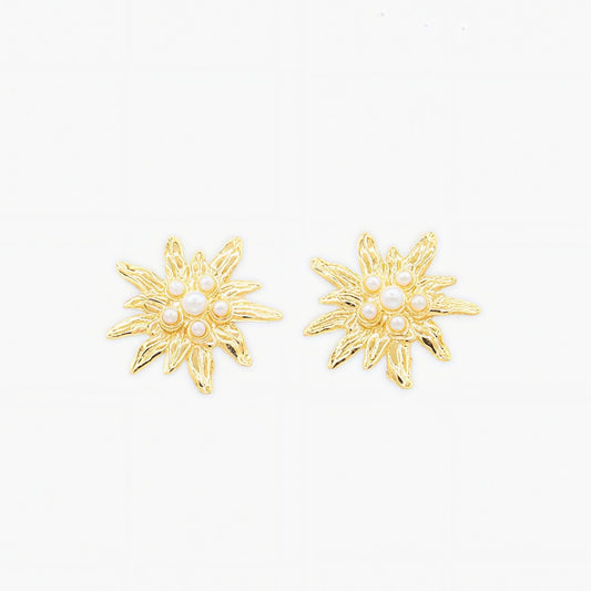 Boucles d'Oreilles Edelweiss