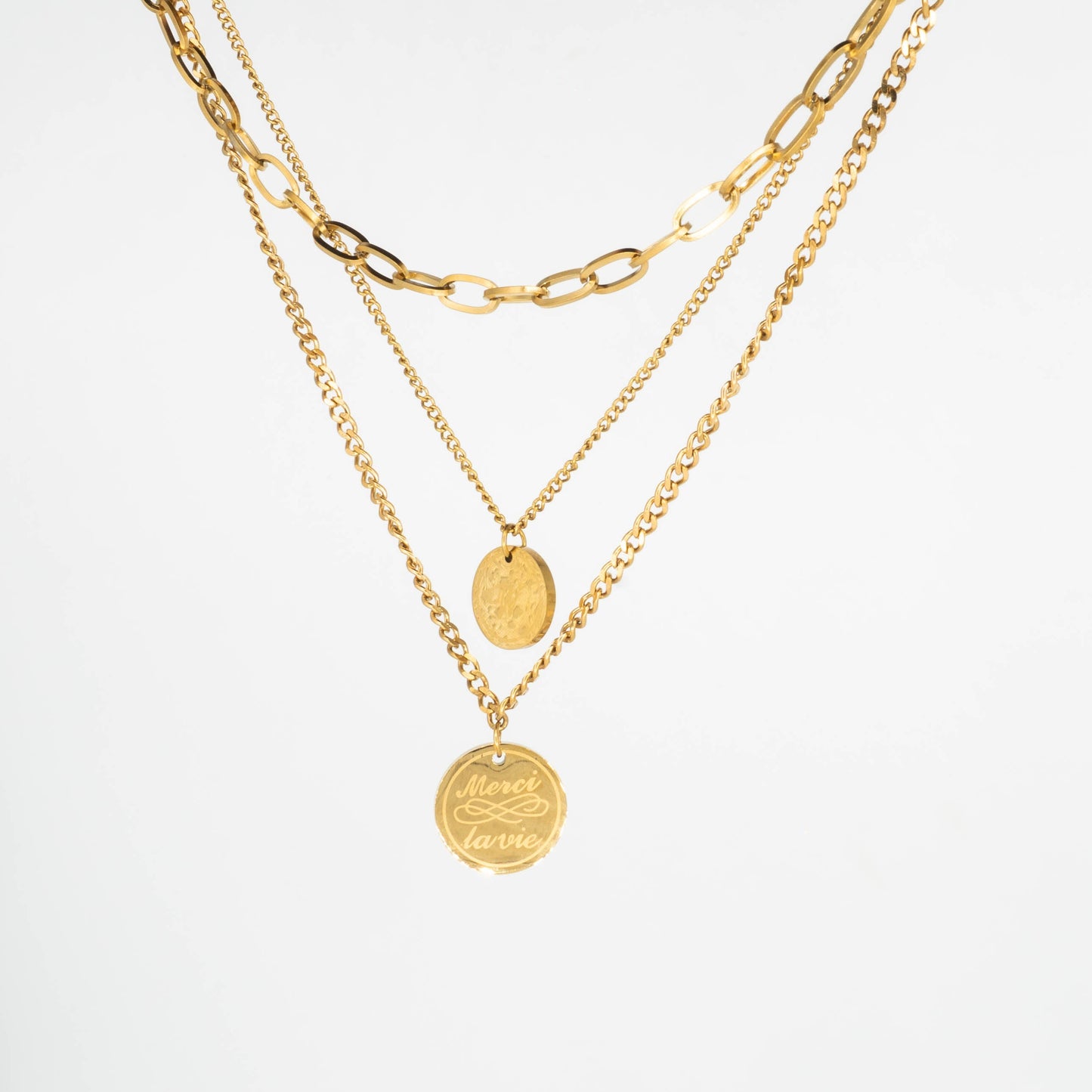 Collier merci la vie