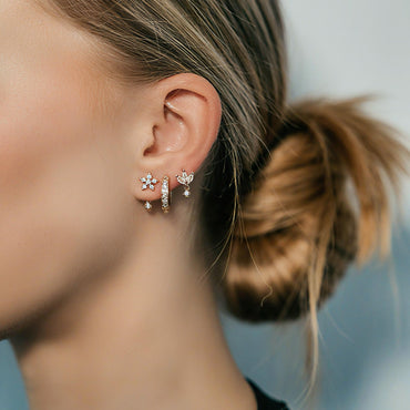 Boucles d'Oreilles Astra doré